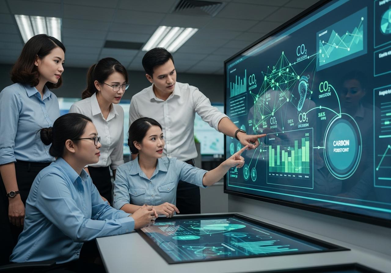 Hướng dẫn tính toán dấu chân carbon trong chuỗi cung ứng và hoạt động logistics