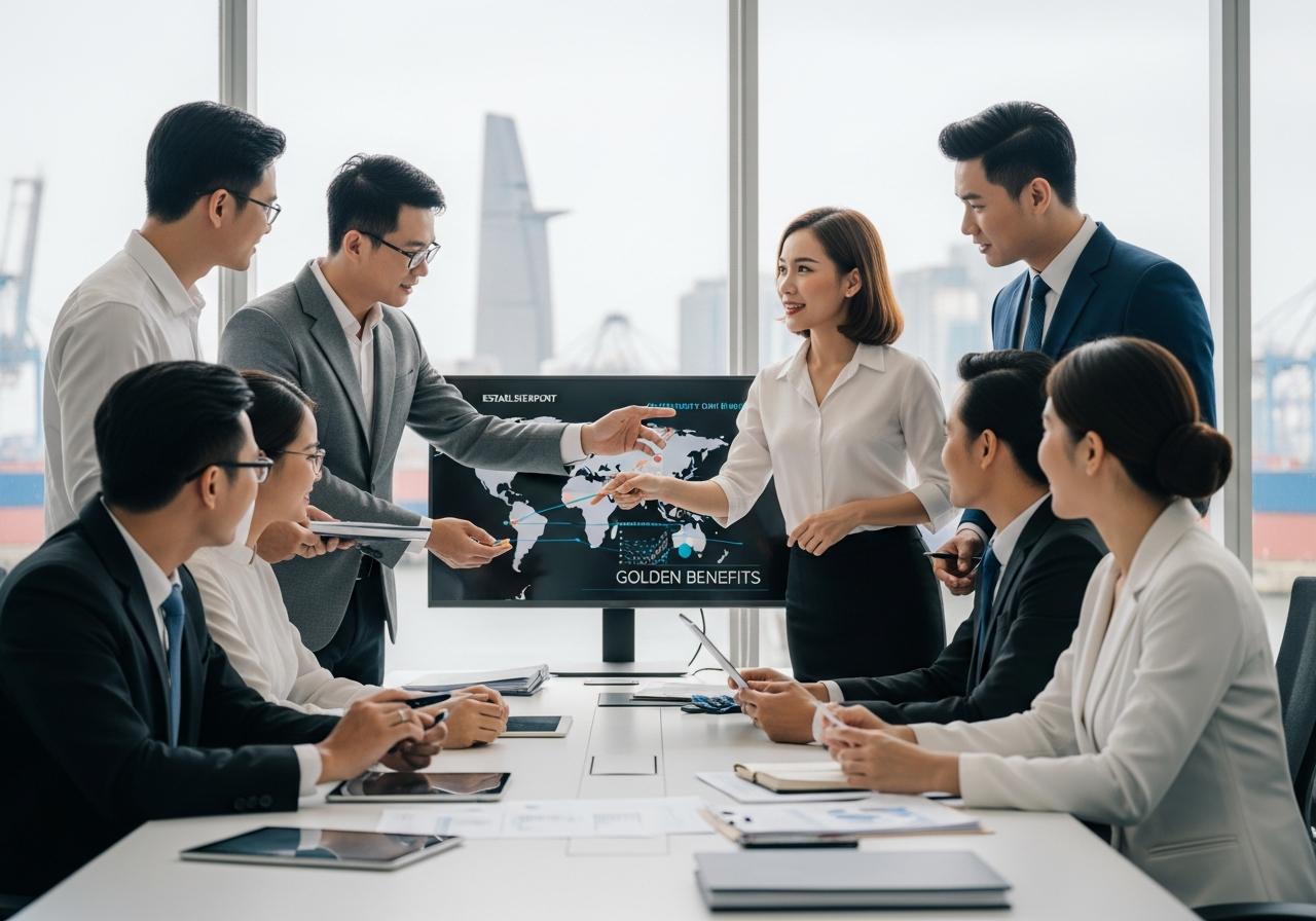 Lợi ích vàng khi hợp tác với công ty dịch vụ xuất nhập khẩu chuyên nghiệp