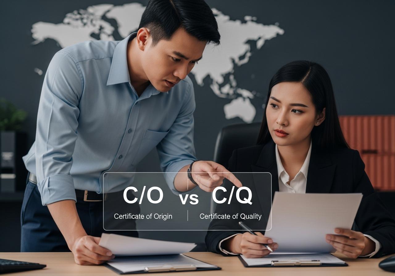 Điểm khác biệt cốt lõi giữa C/O và C/Q mà 90% người mới làm logistics hay nhầm lẫn