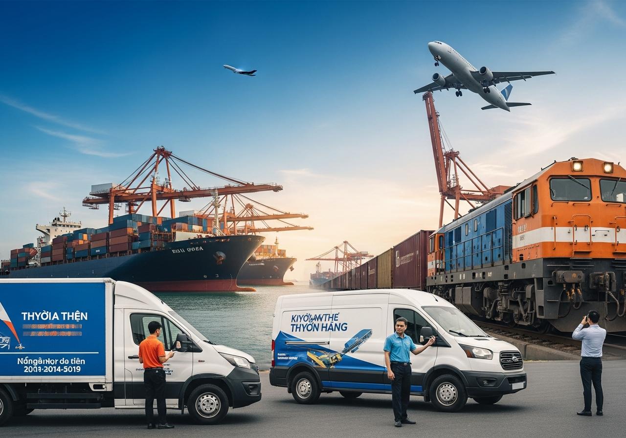 Top 5 loại hình vận tải phổ biến nhất hiện nay