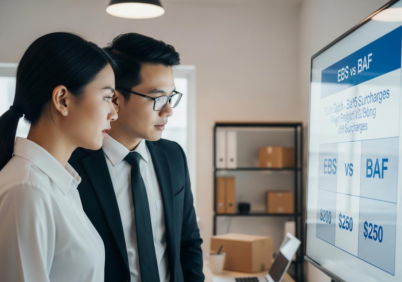 Phân biệt phí EBS và BAF: Bảng so sánh dễ hiểu để không bị nhầm lẫn
