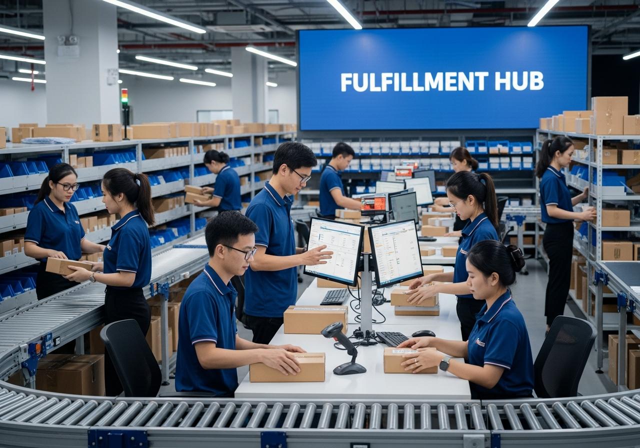 Quy trình 7 bước hoàn tất một đơn hàng fulfillment chuyên nghiệp