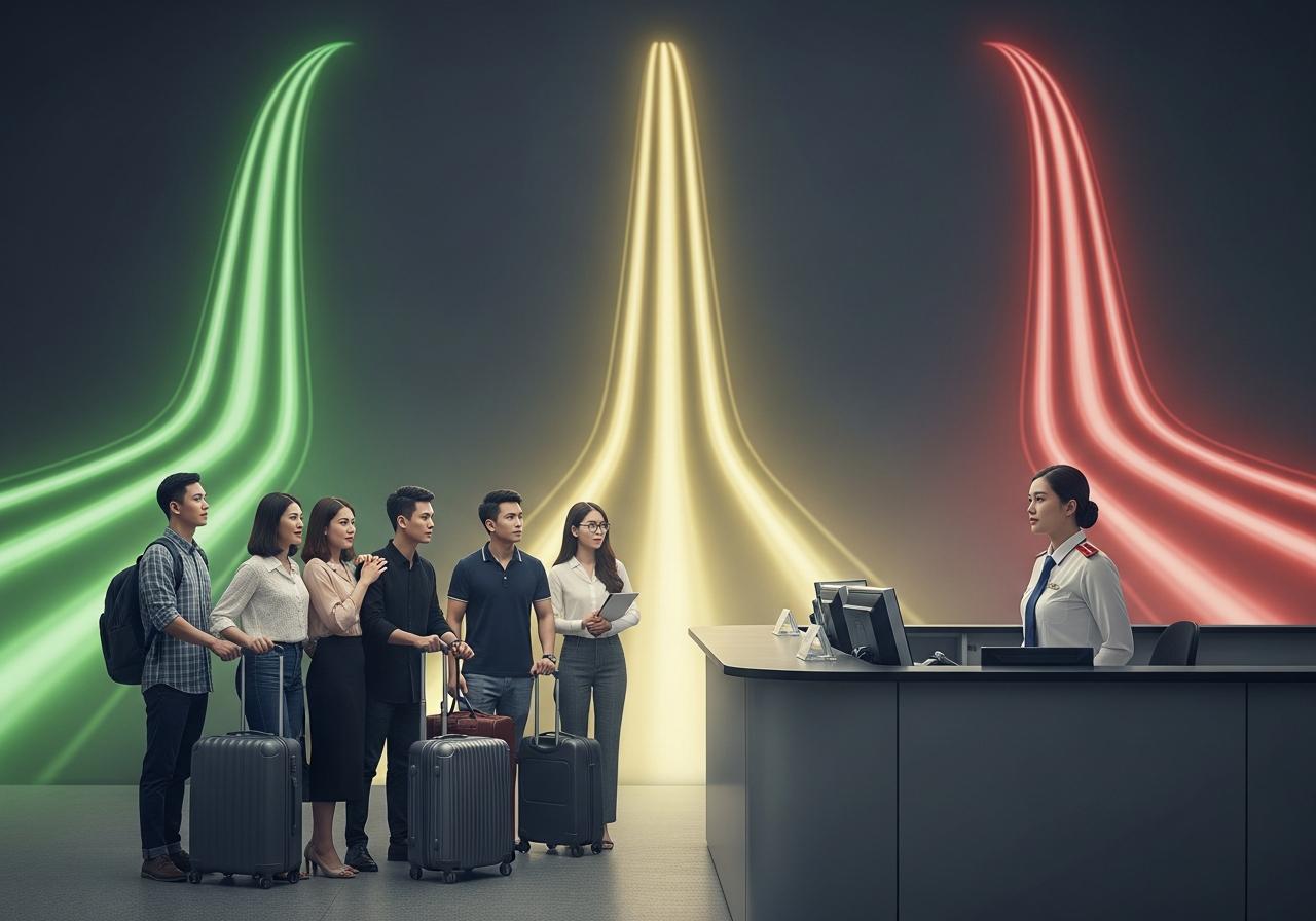 phân luồng tờ khai hải quan