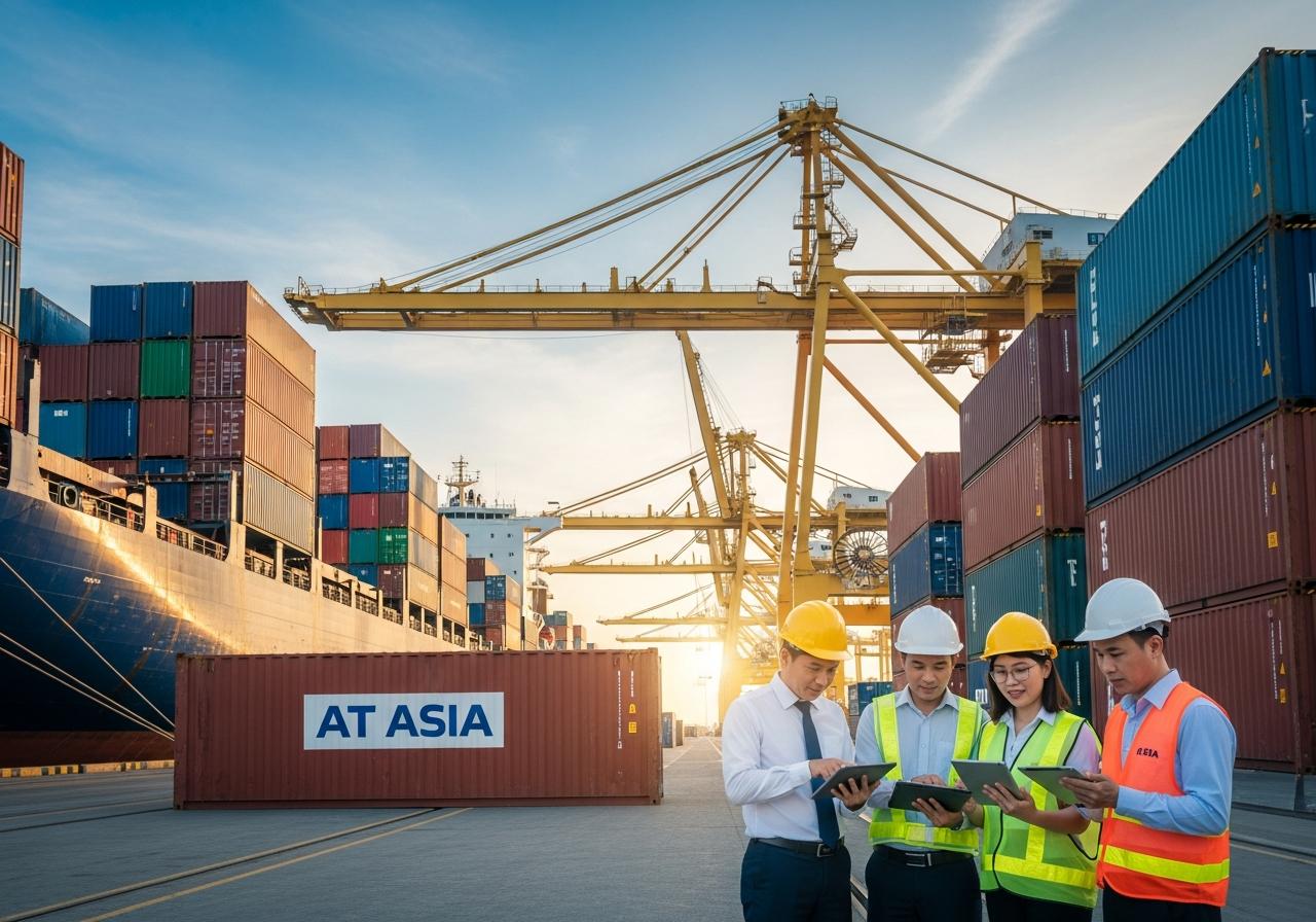Dịch vụ vận chuyển đường biển toàn diện tại AT Asia có gì?