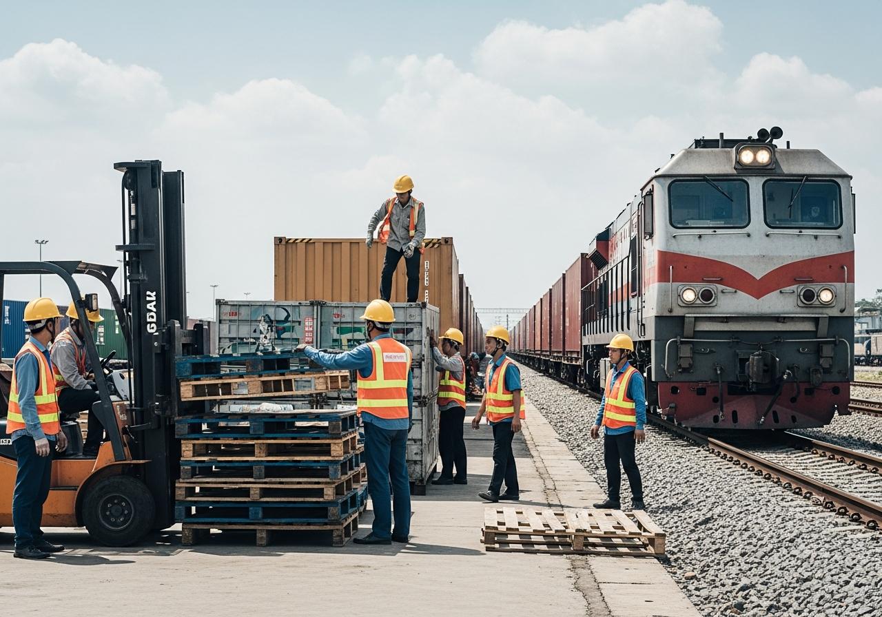 vận chuyển đường sắt