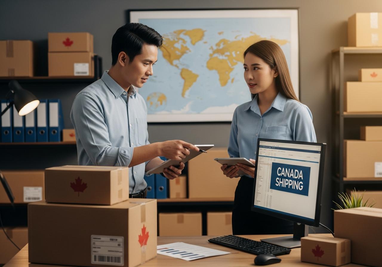 vận chuyển hàng đi canada