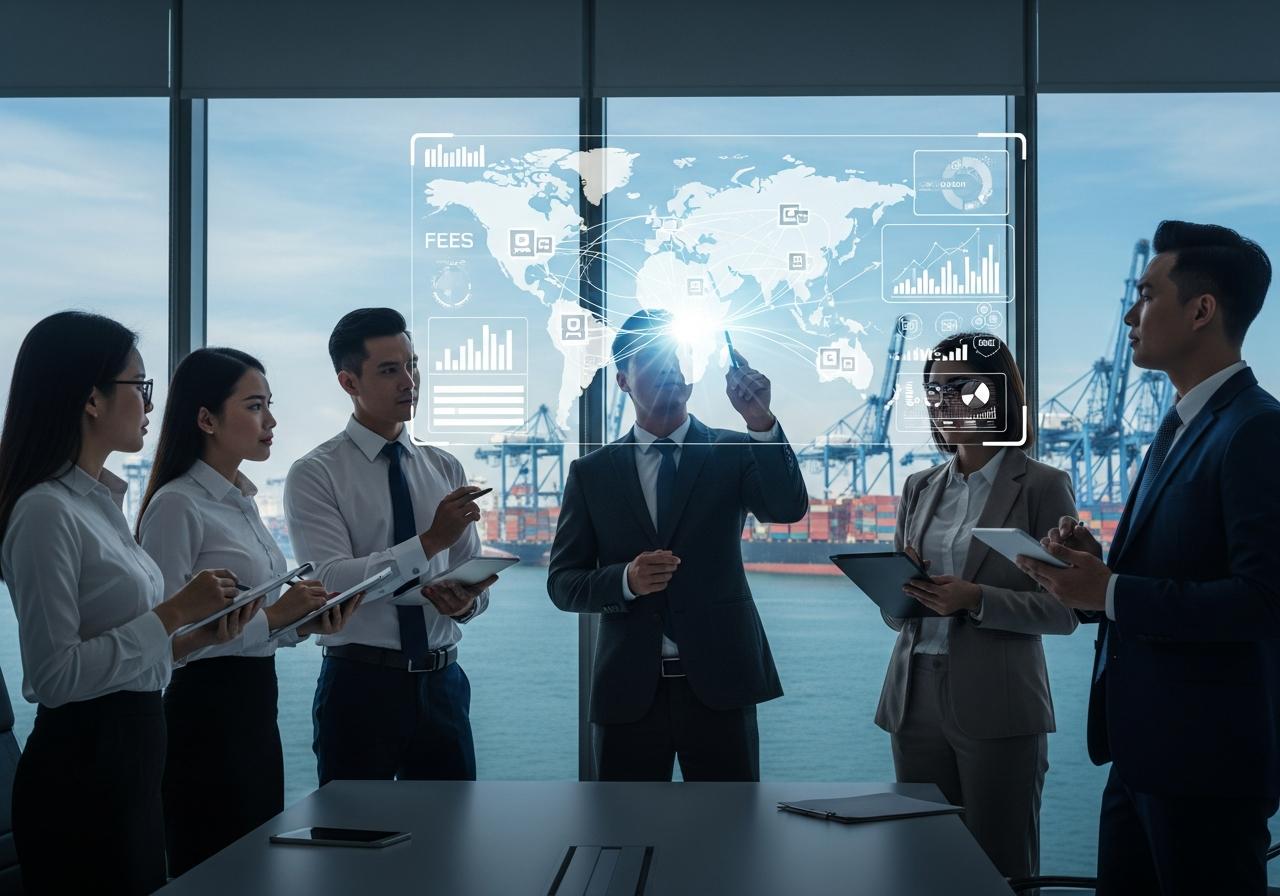 phí và phụ phí vận tải biển