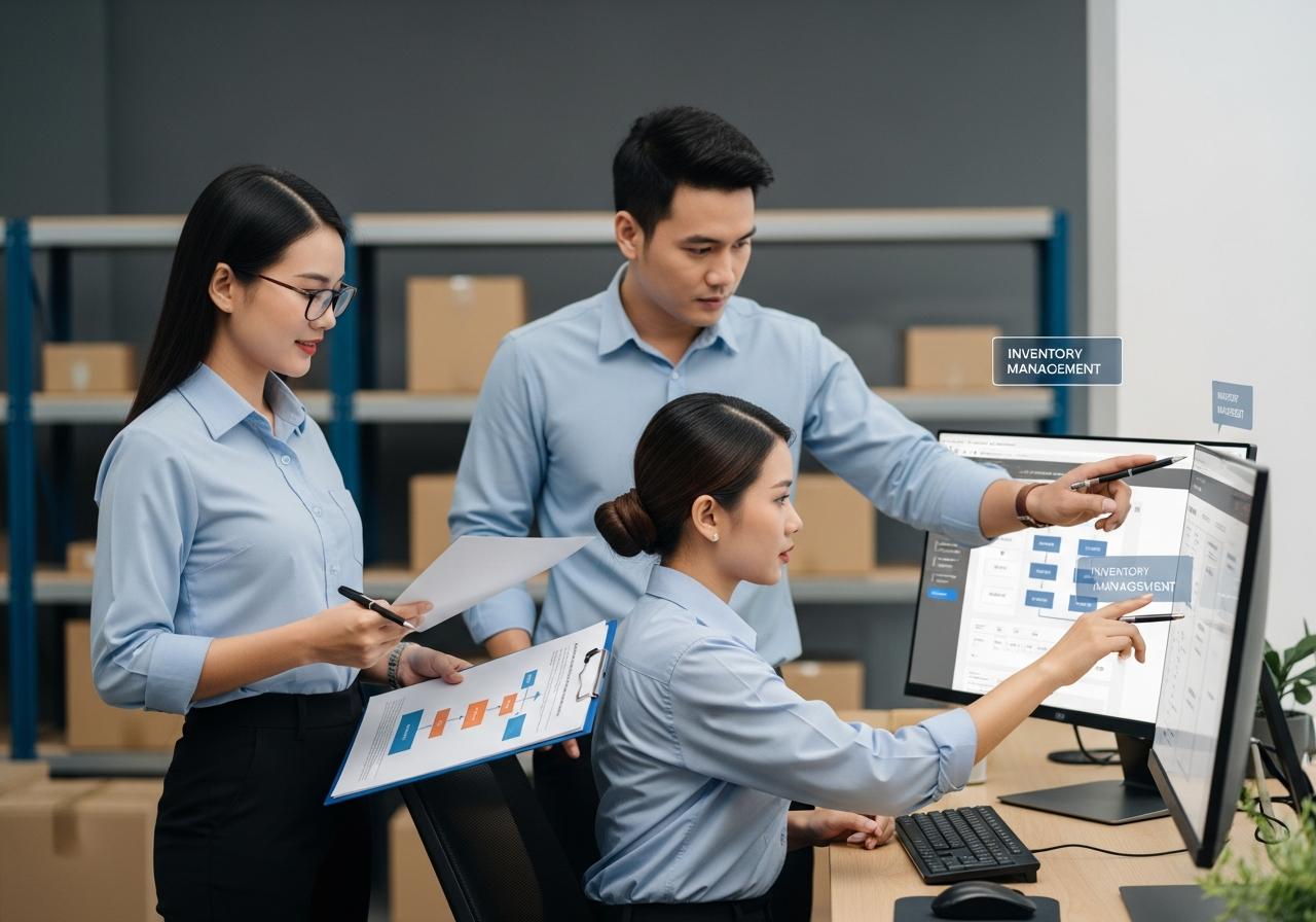 Bộ chứng từ nhập kho đầy đủ và phân công trách nhiệm rõ ràng