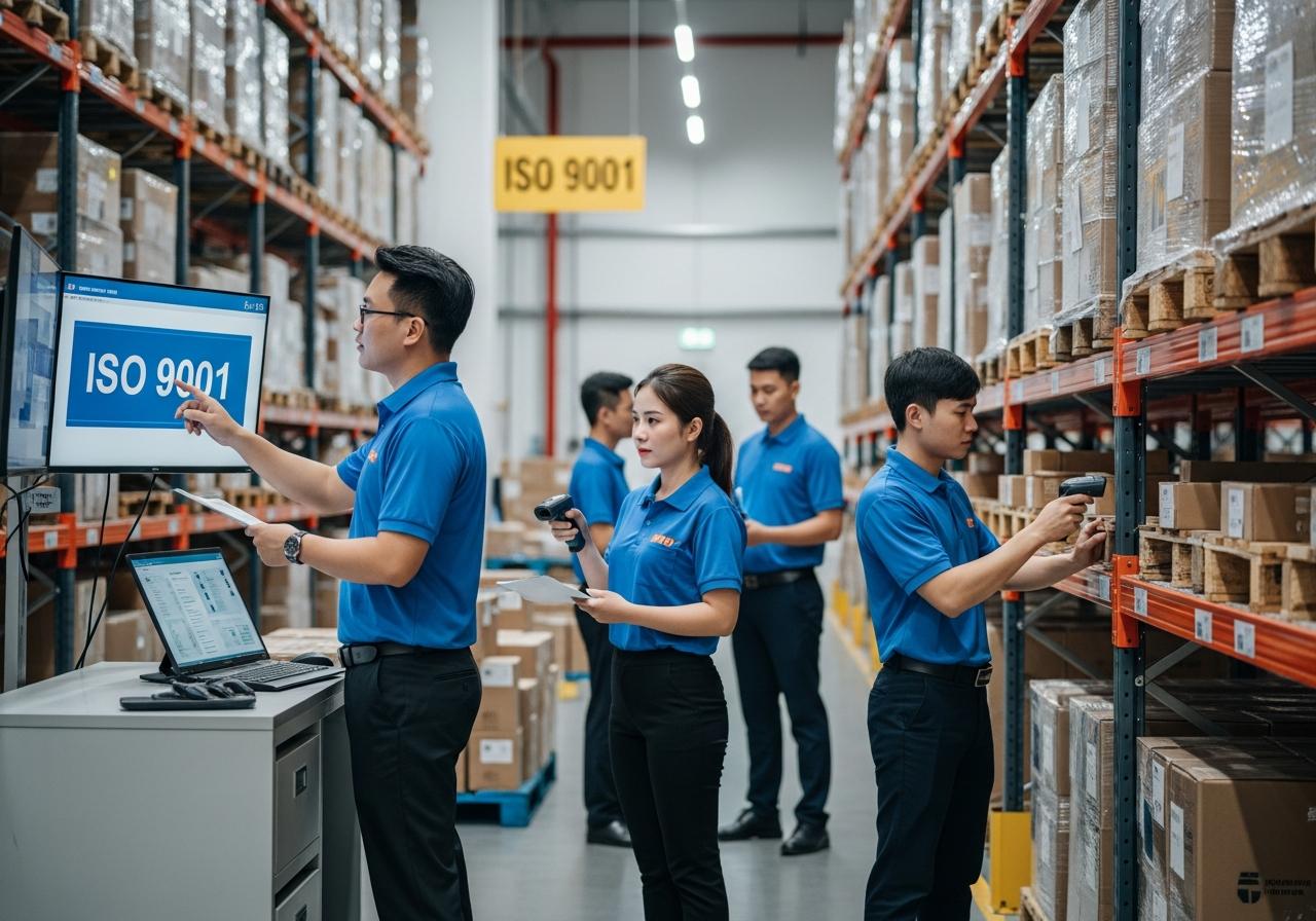 Tiêu Chuẩn ISO 9001 Trong Quản Lý Kho Là Gì Và Tại Sao Nó Quan Trọng?