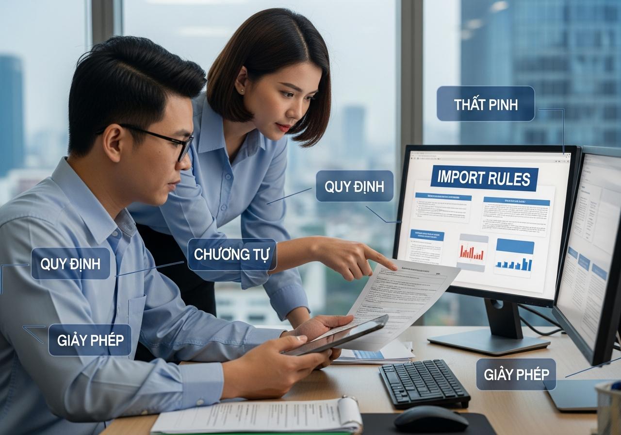 thủ tục nhập khẩu