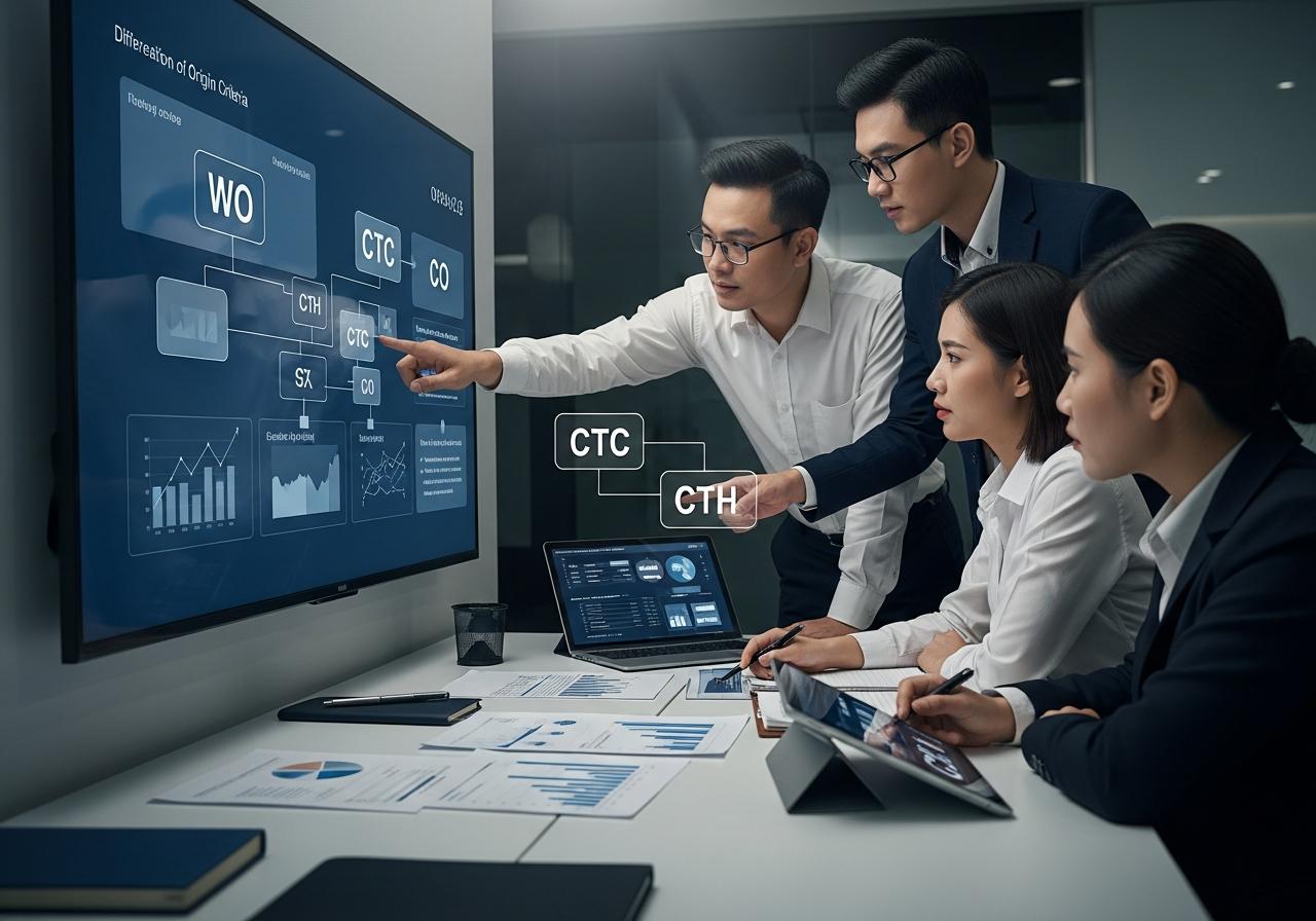 Phân biệt các loại tiêu chí xuất xứ phổ biến nhất hiện nay