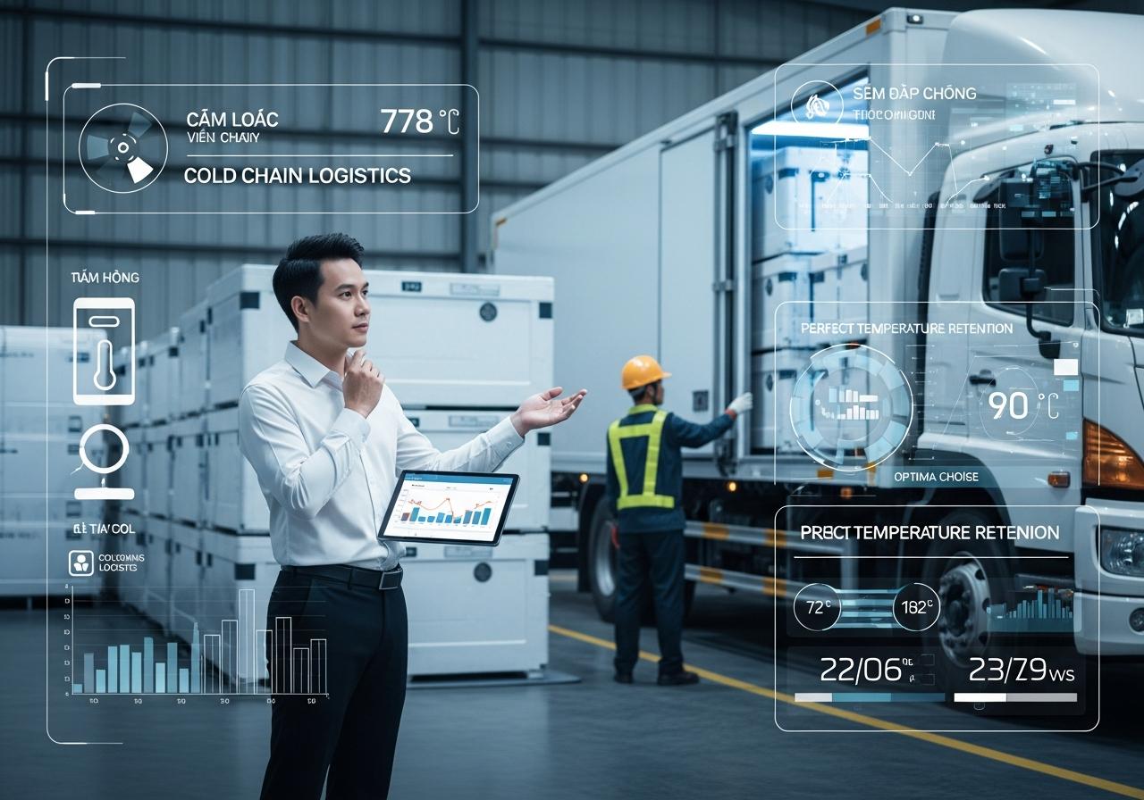 So sánh các phương thức vận chuyển hàng đông lạnh: Đâu là lựa chọn tối ưu?