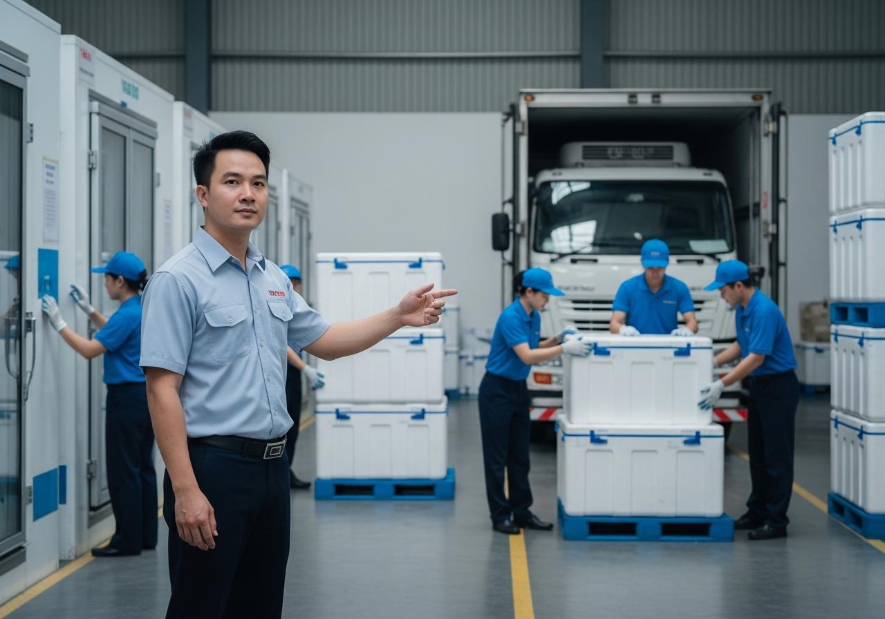 vận chuyển hàng đông lạnh