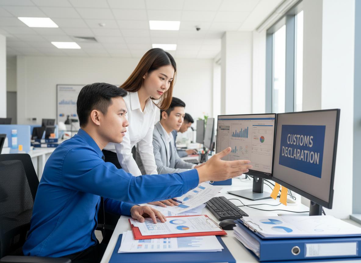 Hướng dẫn khai báo hải quan điện tử và xử lý kết quả phân luồng