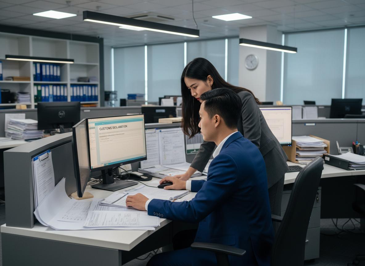 quy trình thủ tục hải quan hàng nhập
