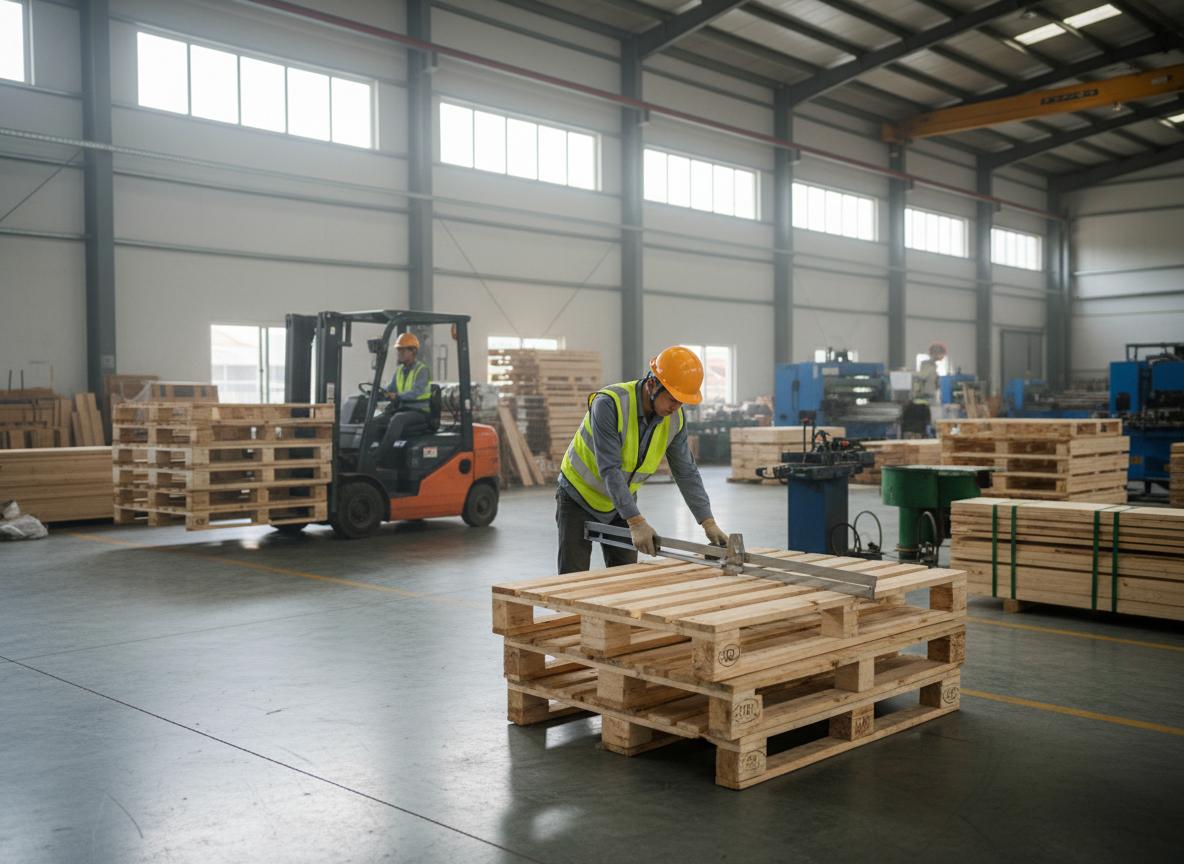 đóng pallet gỗ
