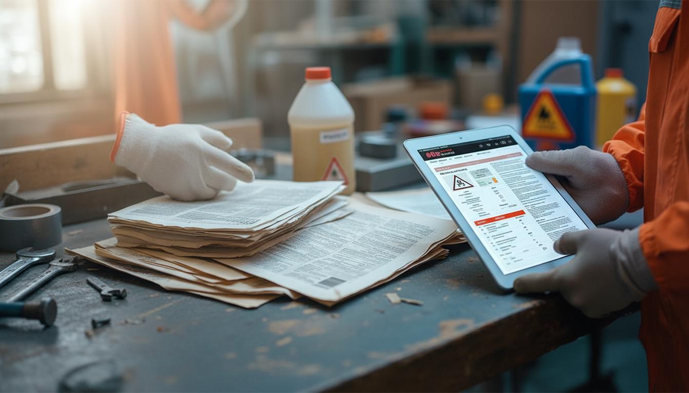 cách tìm msds của hóa chất