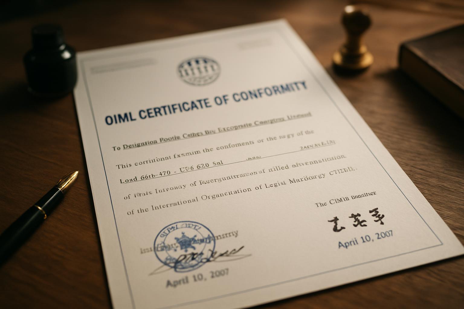 certificate of conformity là gì